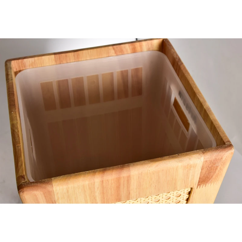 عکس شماره 2 : ست سطل و جای دستمال کاغذی یونیک کد 2969-un