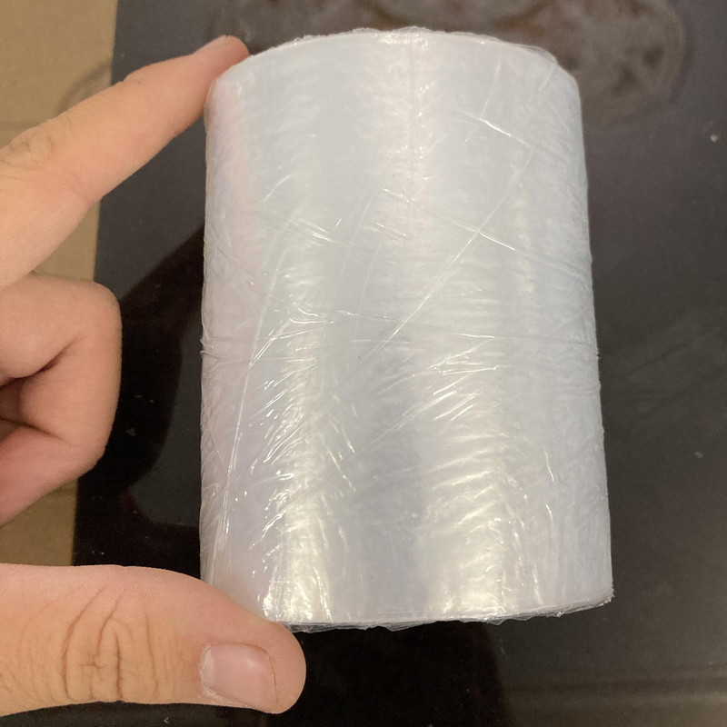 سلفون بسته بندی مدل استرچ صنعتی ضخیم عرض 10 سانتی متر مجموعه 2 عددی