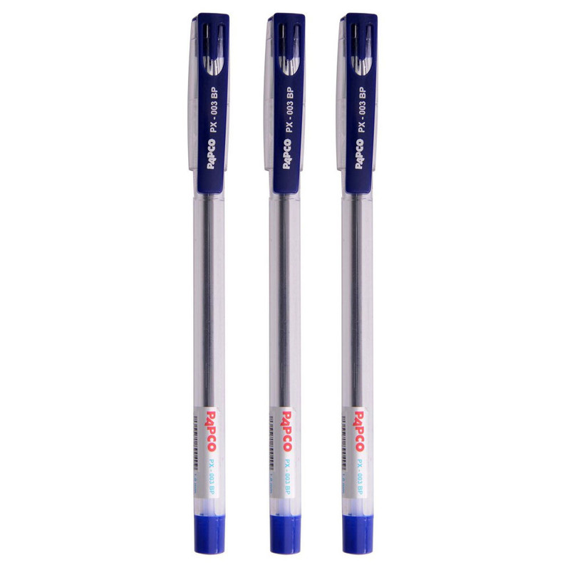 خودکار پاپکو مدل  PX-003BP بسته سه عددی