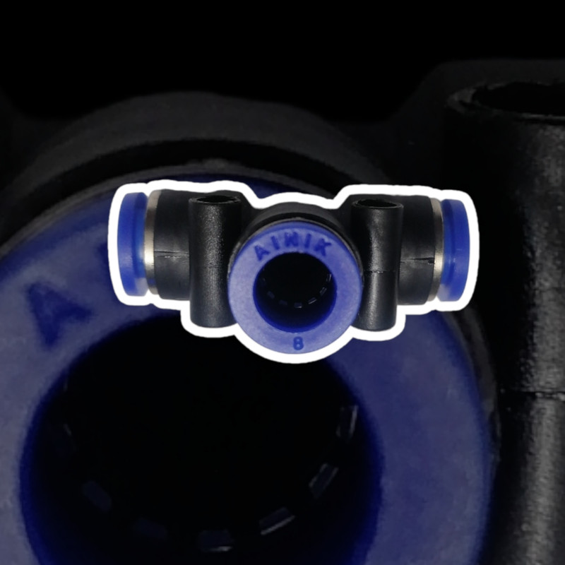 رابط سه راهی شلنگ کد 08mm