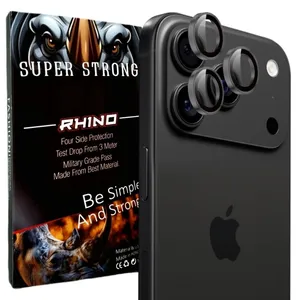محافظ لنز دوربین فلزی راینو مدل رینگ پلاس مناسب برای گوشی موبایل اپل IPhone 17 Pro / 17 Pro Max