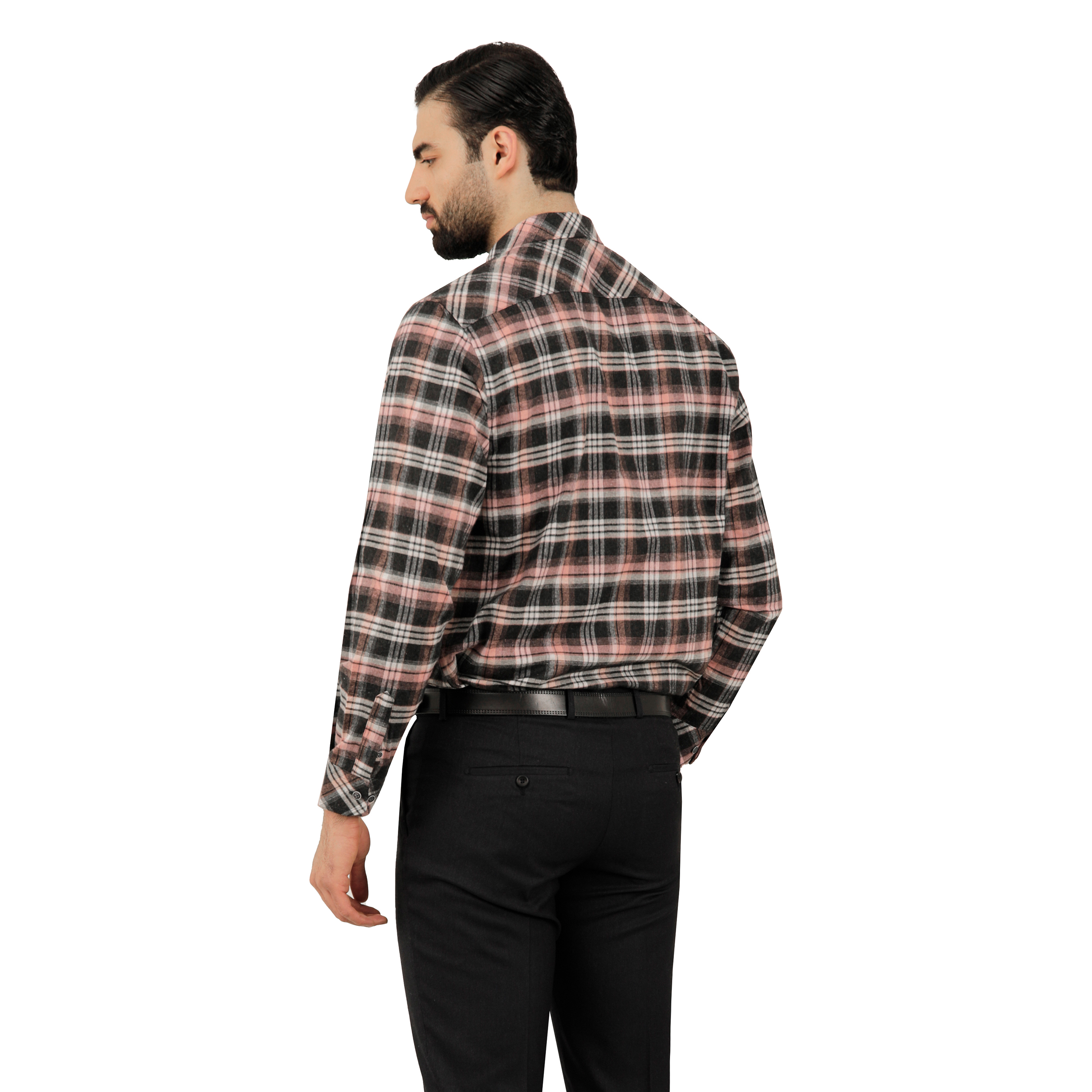 پیراهن آستین بلند مردانه پاتن جامه مدل پشمی 102721020232443  -  - 3