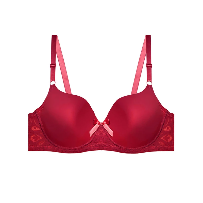 سوتین زنانه مدل اسفنجی طرح گیپور کد 66922s