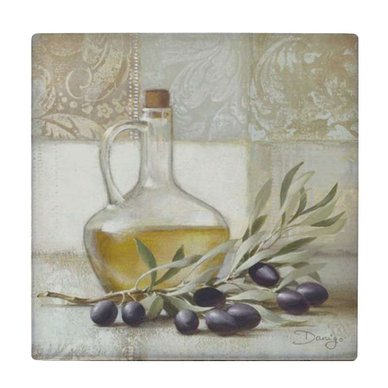 زیر لیوانی طرح روغن زیتون کد    3603398_1443