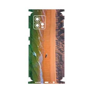 MAHOOT Beach and Green Sea-FullSkin Cover Sticker for Motorola Moto G72