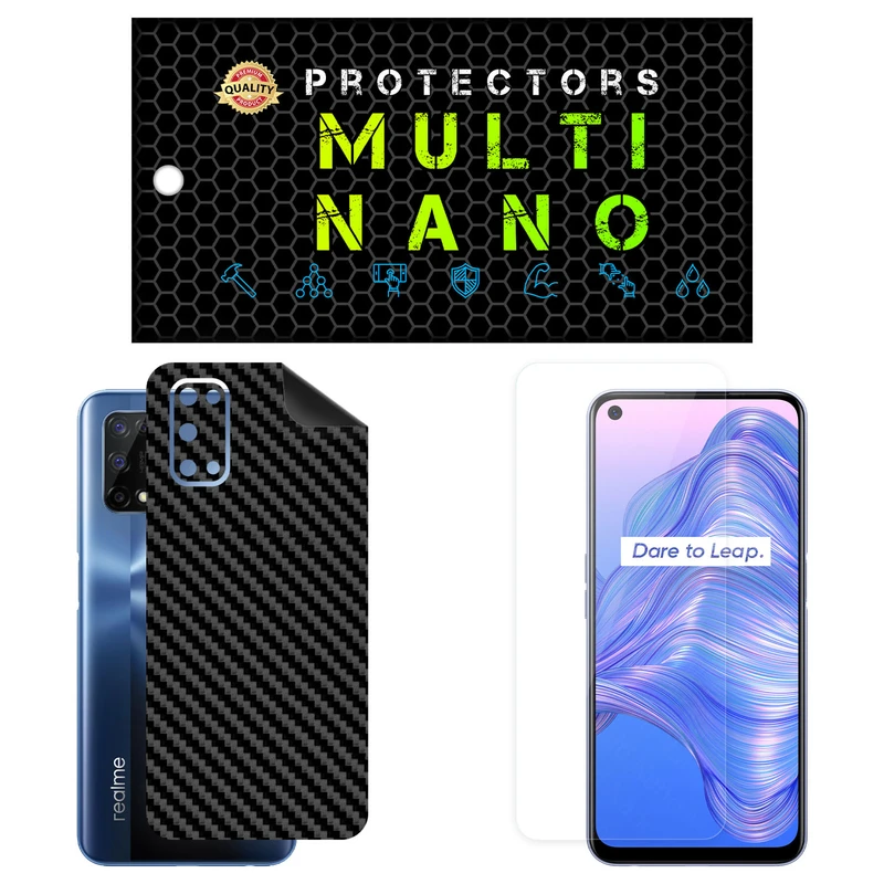 محافظ صفحه نمایش مولتی نانو مدل X-SFC مناسب برای گوشی موبایل ریلمی 7 5G به همراه برچسب پوششی