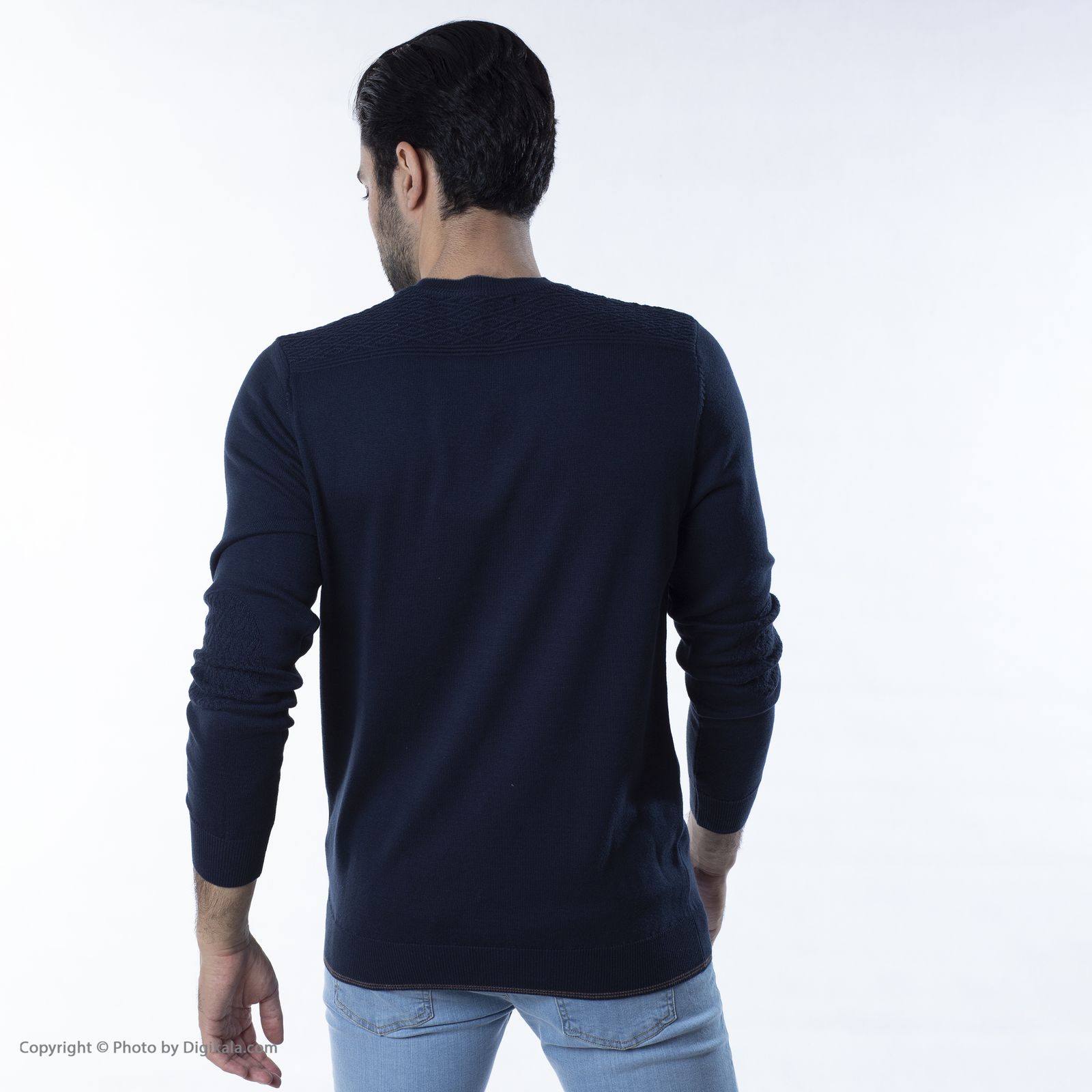 پلیور مردانه ال سی من مدل 09315822-Darknavyblue -  - 5