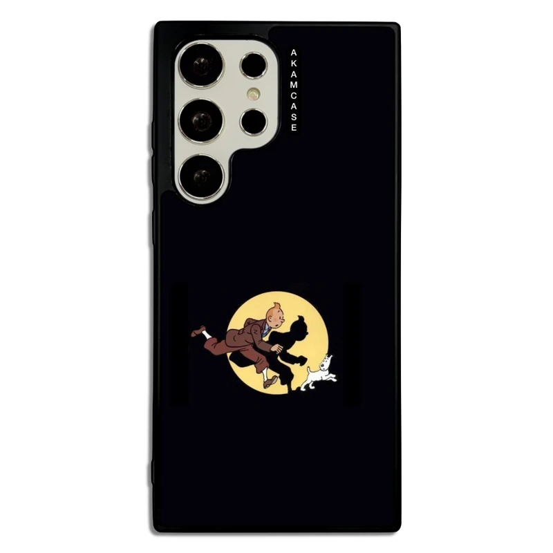 کاور آکام مدل AMC-WSGS23U-TINTIN-7 مناسب برای گوشی موبایل سامسونگ Galaxy S23 Ultra