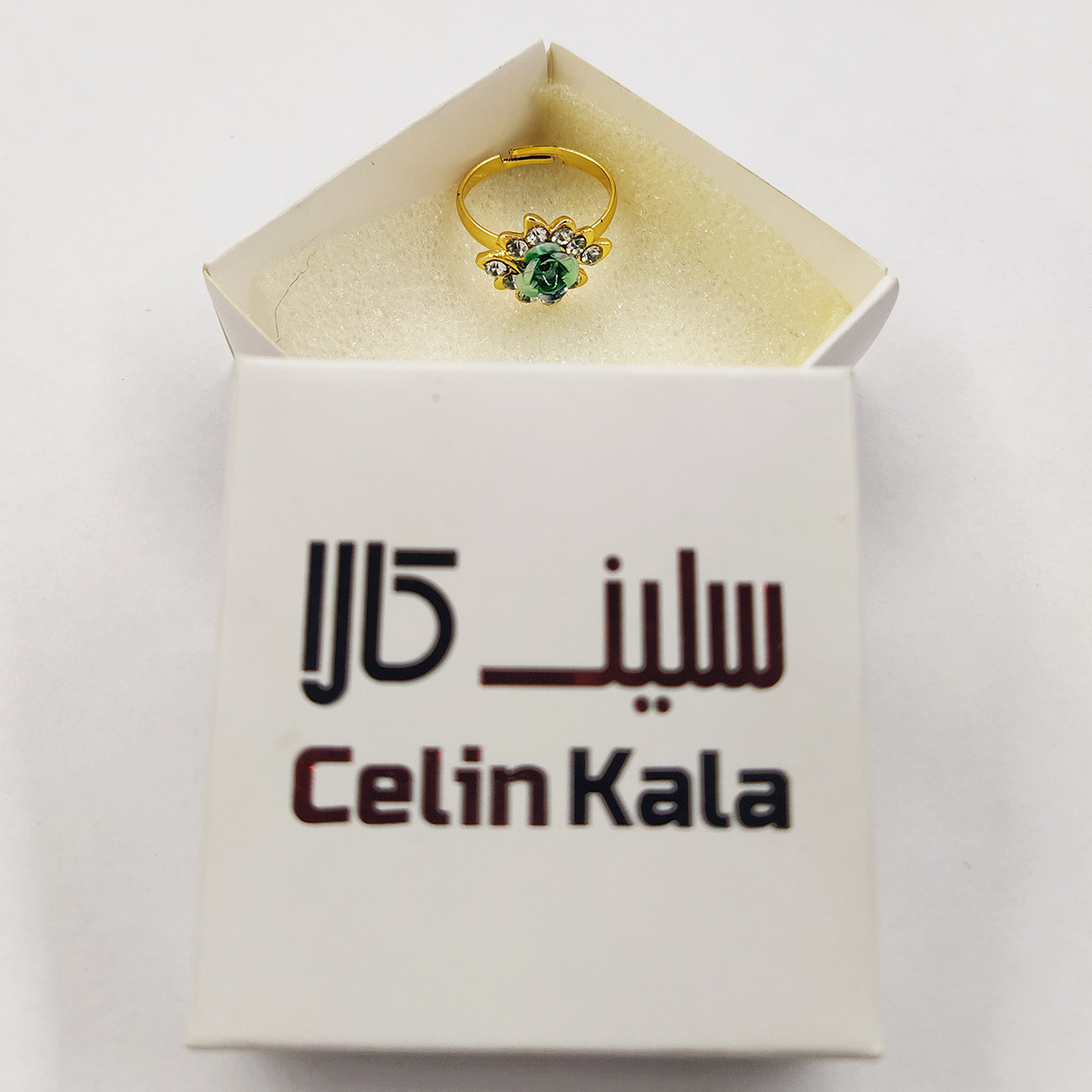 انگشتر دخترانه سلین کالا مدل گل رز کد ce-As31 انگشتر دخترانه سلین کالا مدل گل رز کد ce-As31