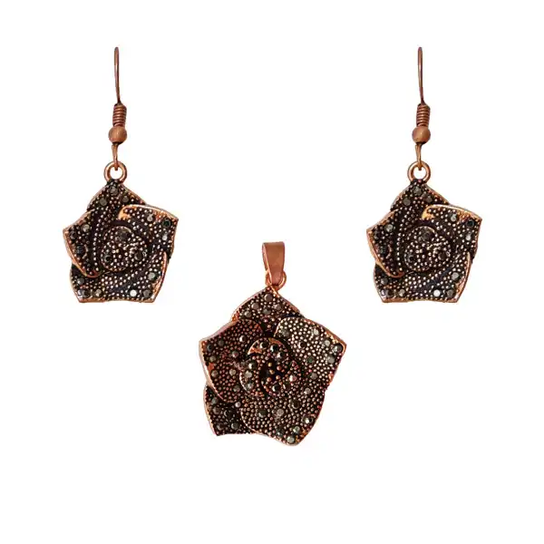 نیم ست زنانه مدل مارگازیت رز کد JW342