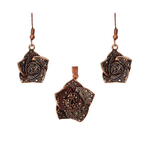 نیم ست زنانه مدل مارگازیت رز کد JW342