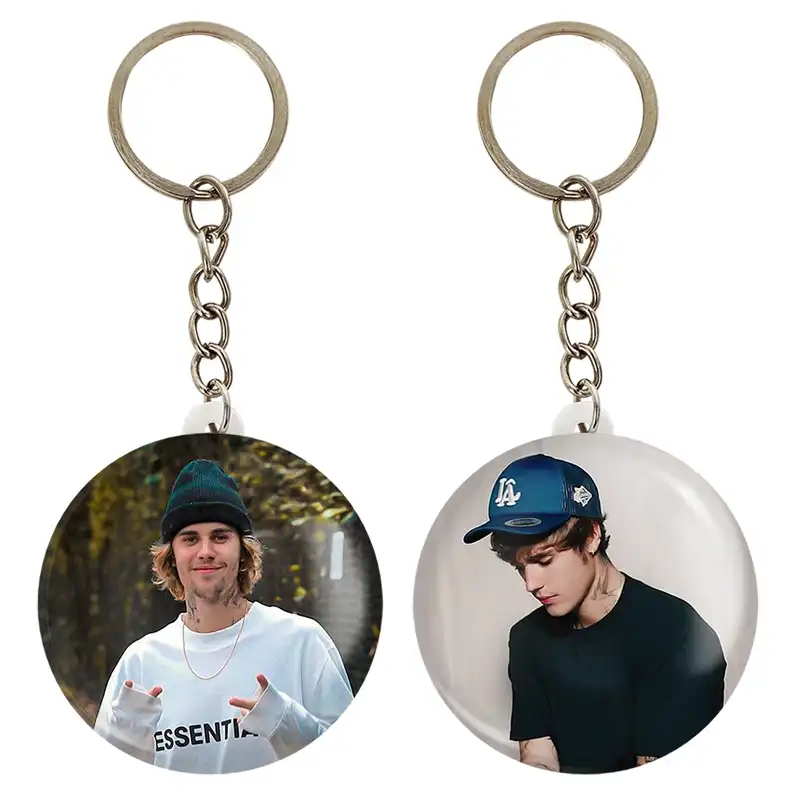 جاکلیدی خندالو مدل جاستین بیبر کد 1903119027 مجموعه 2 عددی