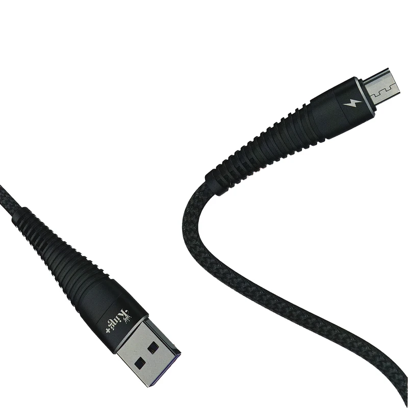 کابل تبدیل USB به MicroUSB کینگ پلاس مدل HK-04 طول 1 متر