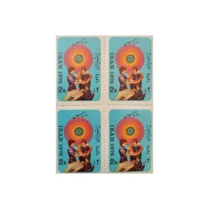 تمبر یادگاری مدل پلیس مجموعه 4 عددی