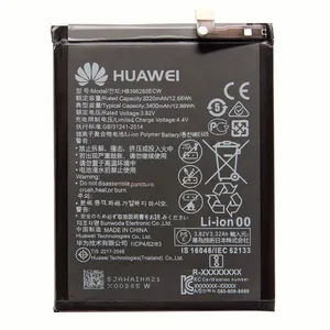 باتری موبایل مدل HB396285ECW ظرفیت 3320 میلی آمپر ساعت مناسب برای گوشی موبایل آنر 10