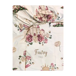 ملحفه آدنو مدل Princess کد IR179 سایز 120x200 سانتی متر