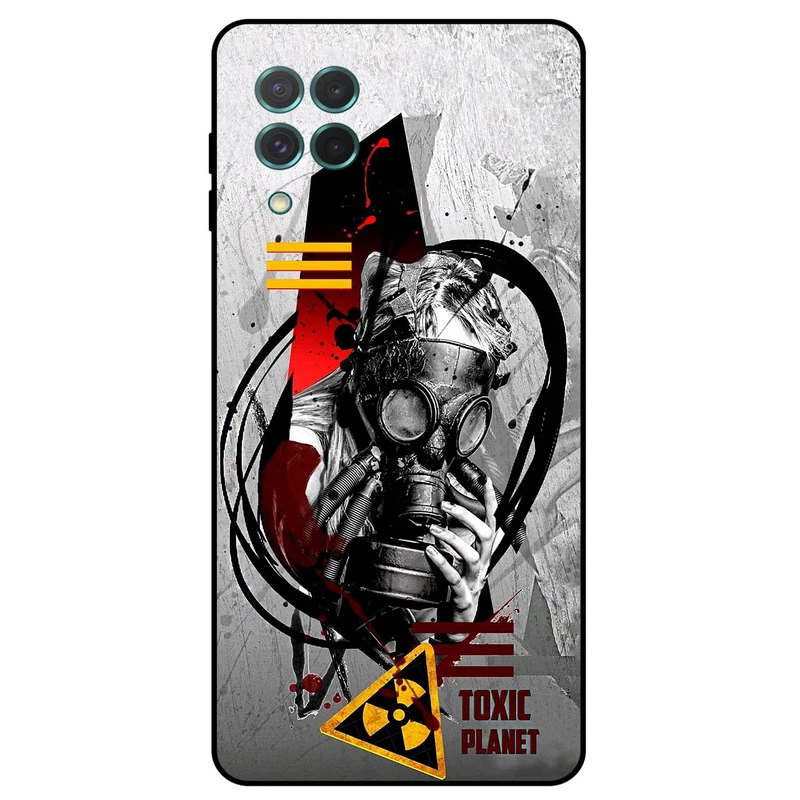 کاور مگافون طرح سمی مدل 2821 مناسب برای گوشی موبایل سامسونگ Galaxy M62 / F62          