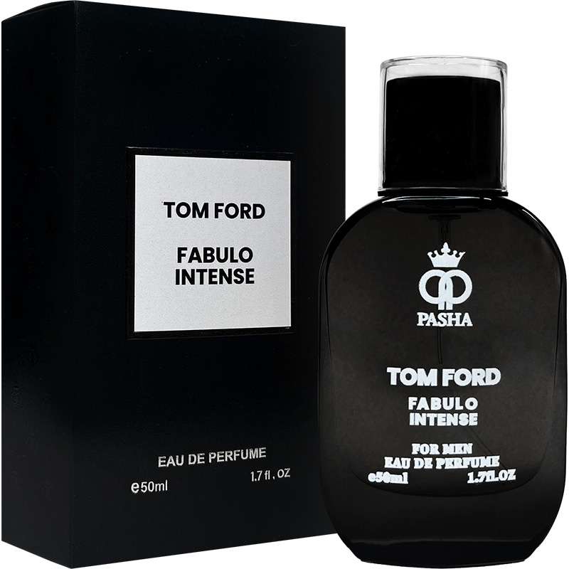 ادو پرفیوم مردانه پاشا مدل تام فورد فابیولس با رایحه گرم حجم 50 میلی لیتر