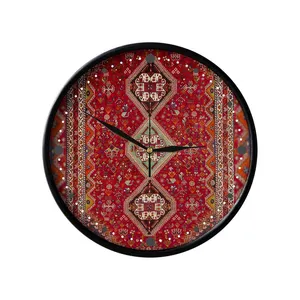 ساعت دیواری مدوپد طرح فرش شیراز مدل C-Shiraz13