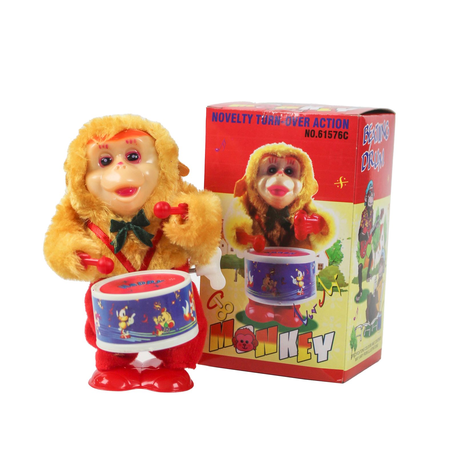 اسباب بازی کوکی طرح طبل زن مدل میمون کد BL182407 -  - 3