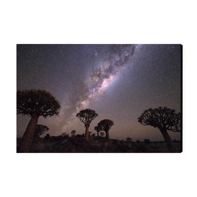 تابلو شاسی عرش مدل فانتزی منظره طبیعت و درخت کد As4815