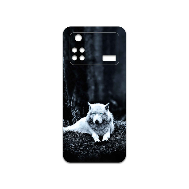 برچسب پوششی ماهوت مدل Dire-Wolf مناسب برای گوشی موبایل شیائومی Poco M4 Pro 4G