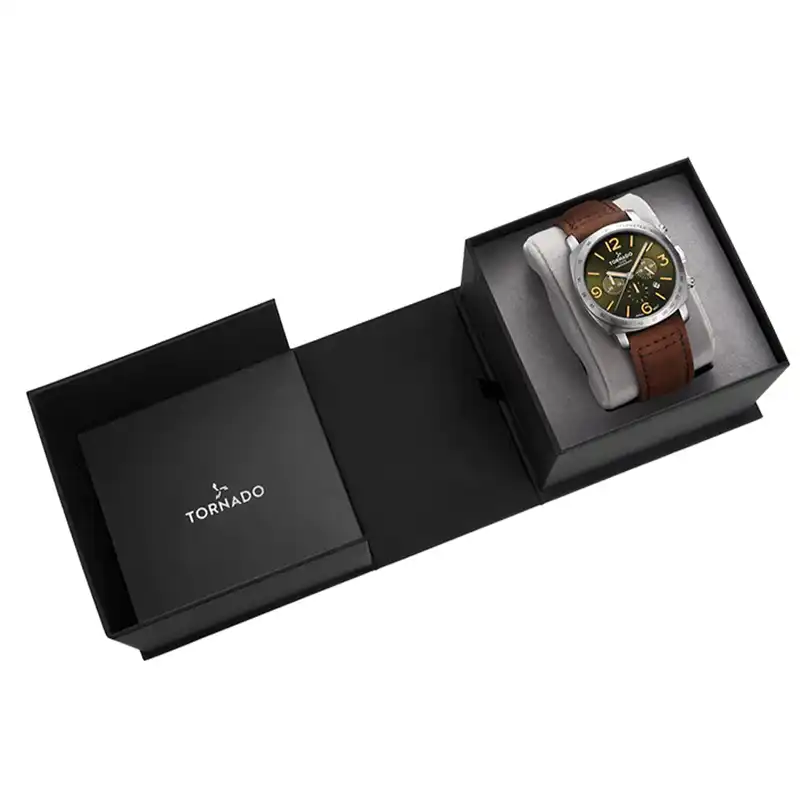 ساعت مچی عقربه‌ای مردانه تورنادو مدل T9102-SLDH