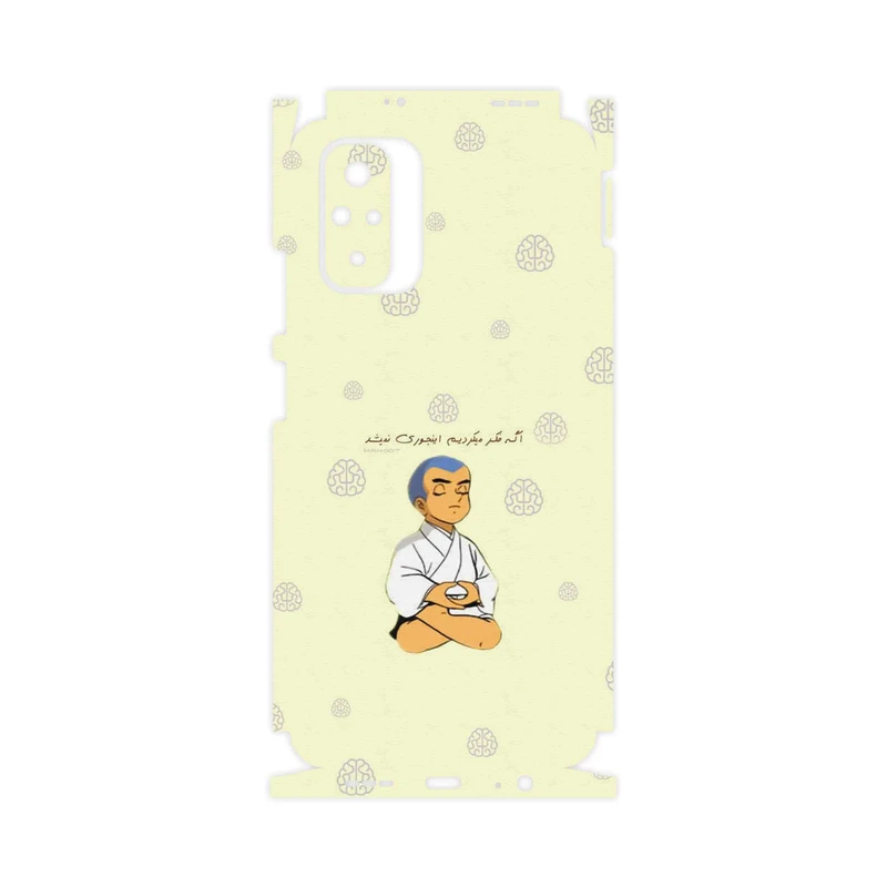 برچسب پوششی ماهوت مدل Ikkyu-san-FullSkin مناسب برای گوشی موبایل شیائومی Redmi Note 10s