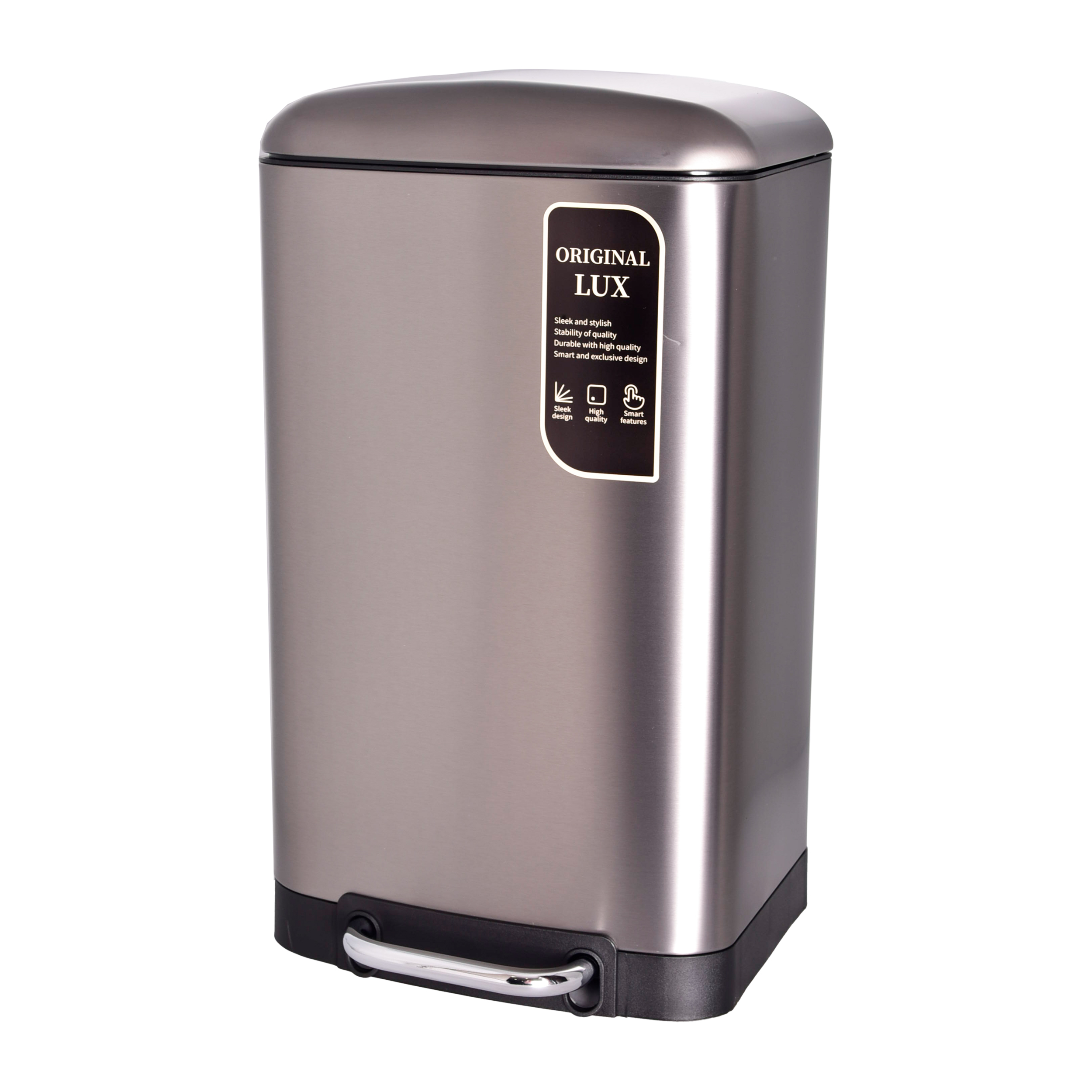 سطل زباله پدالی اورجینال مدل NM کد 3020 گنجایش 20 لیتر