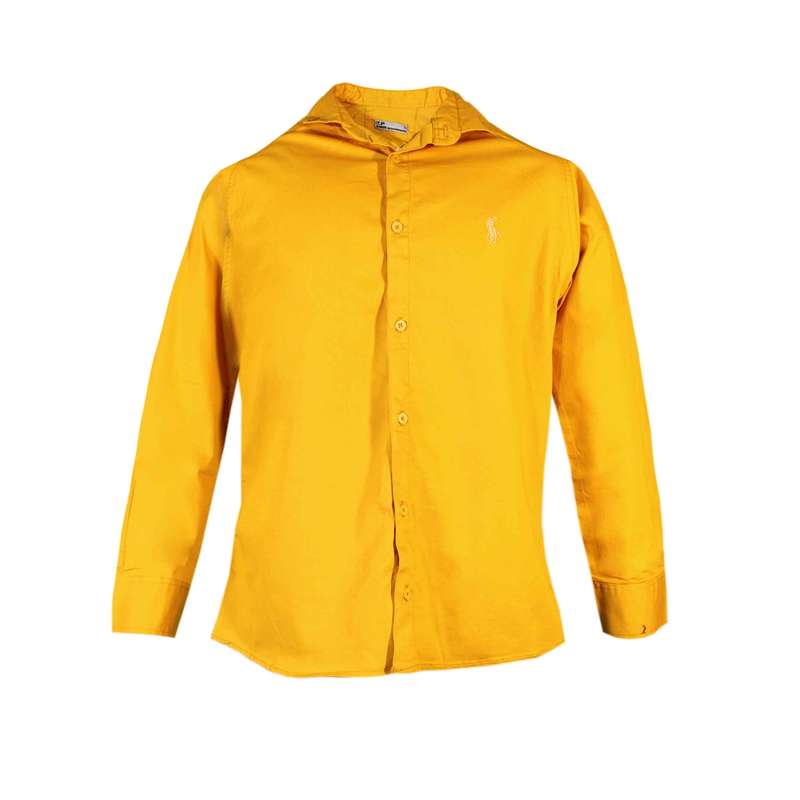 پیراهن آستین بلند مردانه مدل کتان 43