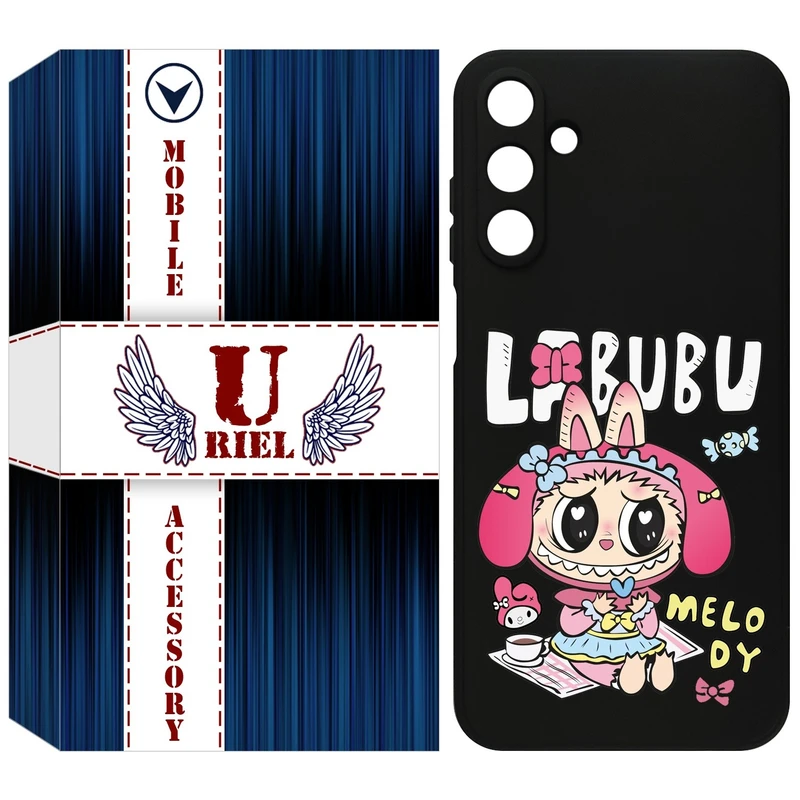 کاور یوریل قاب مدل KSH کد 140 طرح عروسک لبوبو مناسب برای گوشی موبایل سامسونگ Galaxy A15