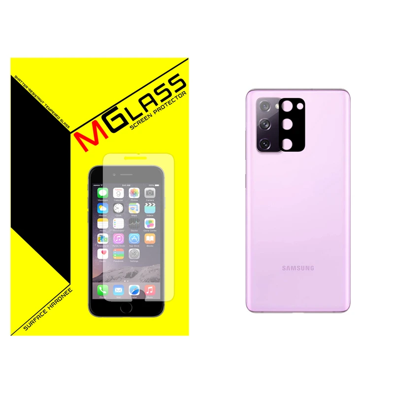 محافظ لنز فلزی دوربین ام گلس مدل MGL-01 مناسب برای گوشی موبایل سامسونگ GALAXY S20 PLUS 