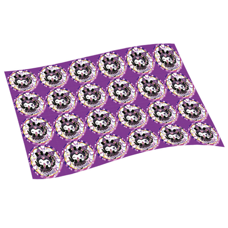 سفره 1 نفره رومادون مدل PVC طرح کرومی کد Cm40×60-single