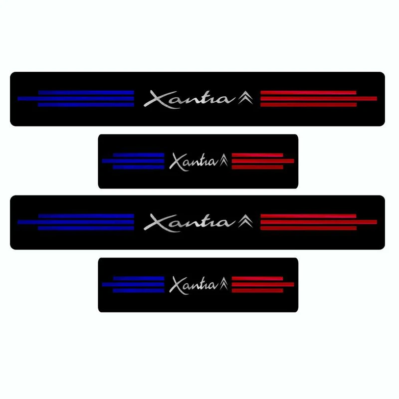 برچسب بدنه خودرو طرح پارکاب فرانسه مدل CHAP YA59 A197 مناسب برای زانتیا بسته 4 عددی 