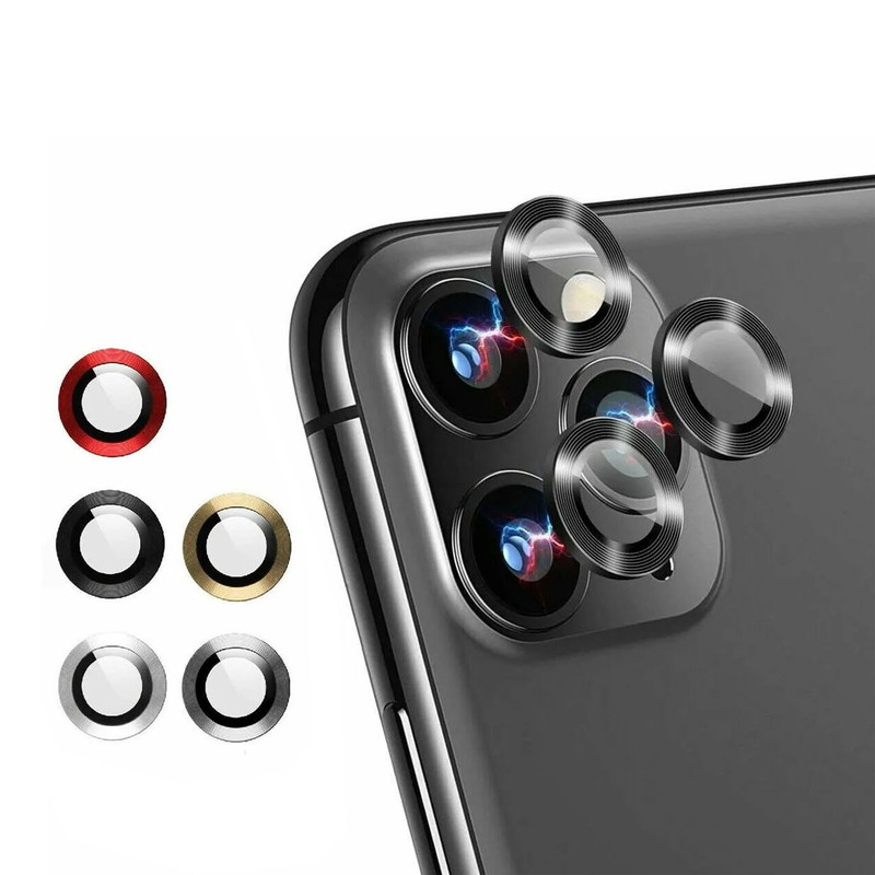 محافظ لنز دوربین ام‌گلس مدل Ring Metal MG مناسب برای گوشی موبایل اپل iPhone 16 Pro / 16 Pro Max