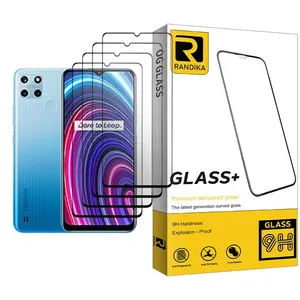 Randika Randika Glass MIX004 Screen Protector For Realme C25Y Pack Of 4