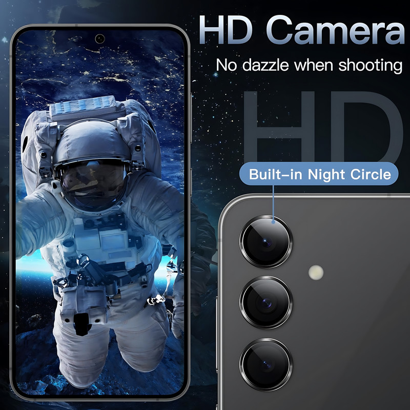 محافظ لنز دوربین چلیپا مدل Sapphire مناسب برای گوشی موبایل سامسونگ Galaxy S24 FE