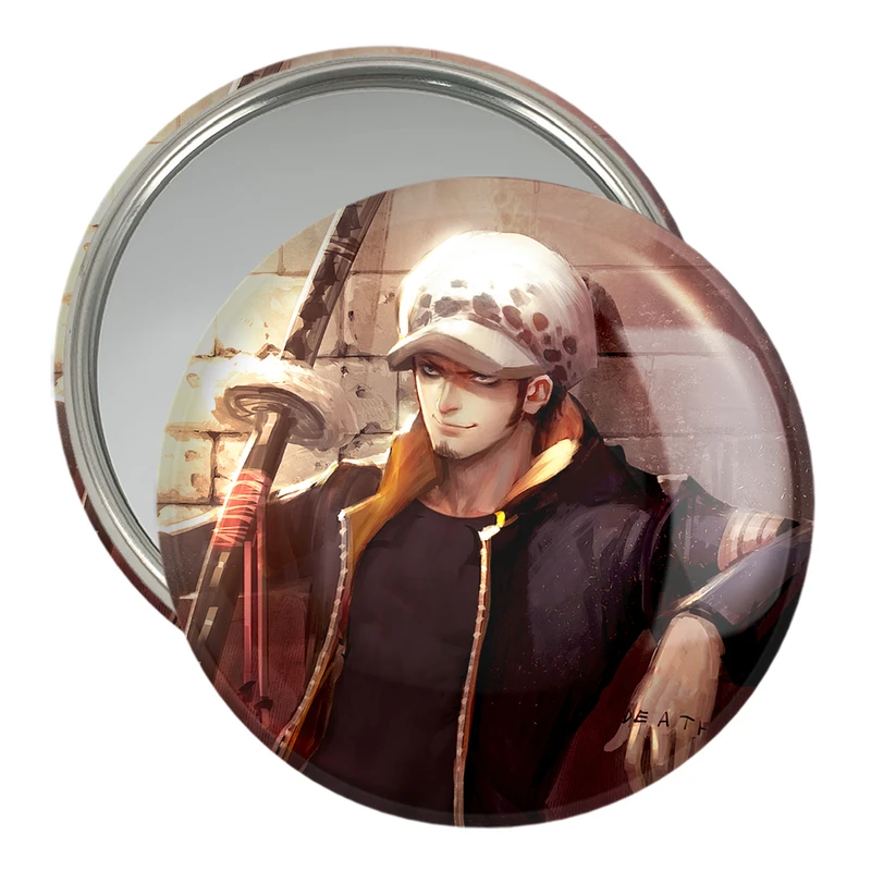 آینه جیبی خندالو مدل ترافلگر انیمه وان پیس One Piece  کد 17216