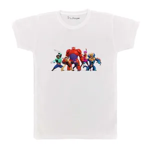 تی شرت بچگانه پرمانه طرح قهرمان بزرگ کد pmt.1627