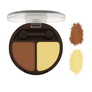 پالت سایه چشم کرون مدل DUO EYESHADOW شماره 01