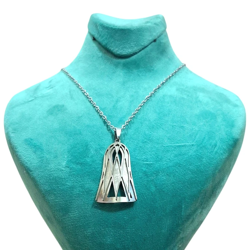 گردنبند مردانه مدل آرامگاه نظامی گنجوی