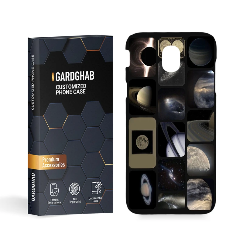 کاور گارد قاب مدل کهکشان مناسب برای گوشی موبایل سامسونگ Galaxy J5 Pro