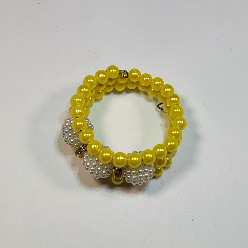 دستبند دخترانه مدل مرواریدی نگین دار دستبند دخترانه مدل مرواریدی نگین دار