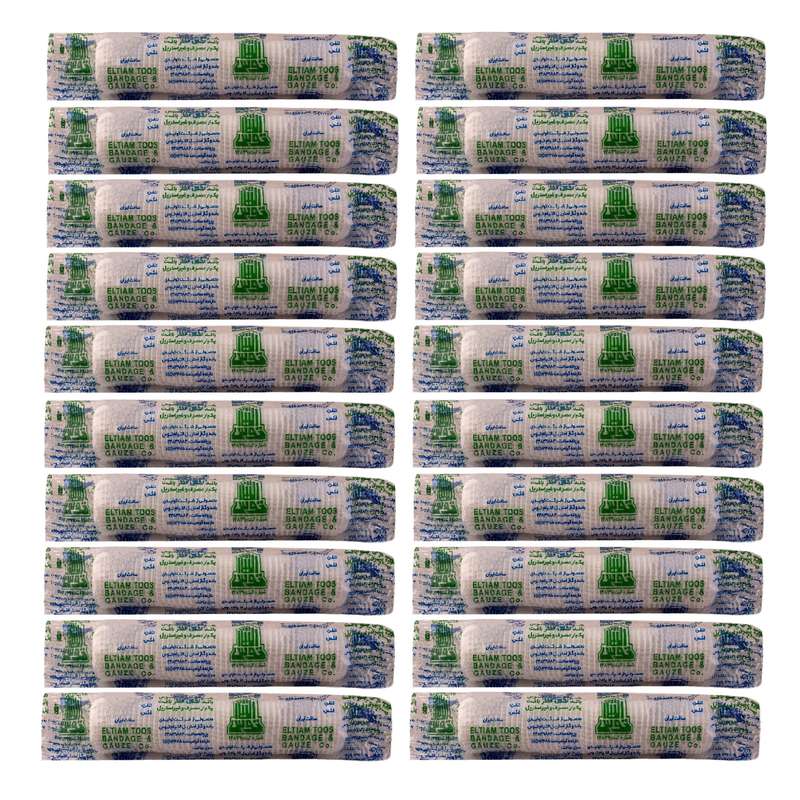 باند پانسمان التیام توس مدل کنار بافت مجموعه 20 عددی