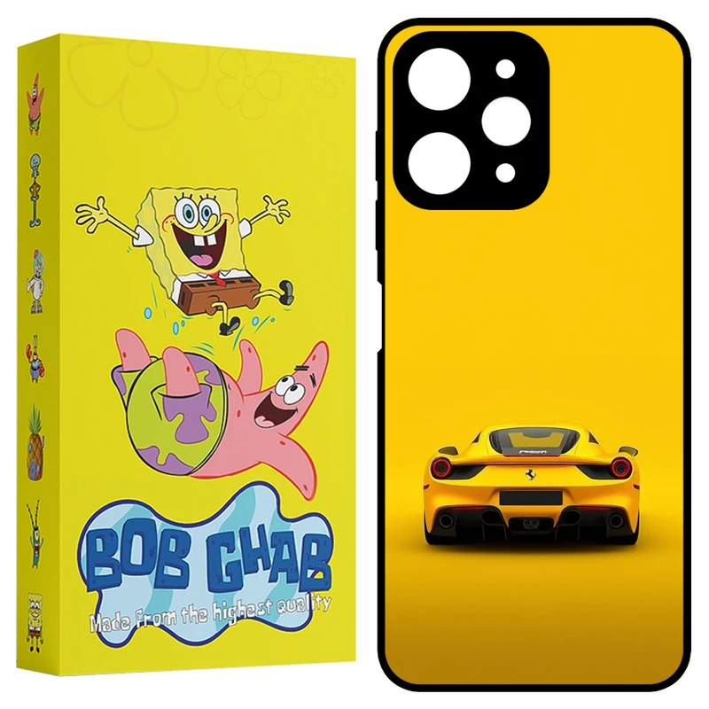 کاور باب قاب طرح ماشین مدل BCPN12 مناسب برای گوشی موبایل شیائومی Redmi Note 12 4G