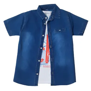 ست پیراهن و تیشرت پسرانه کد 600