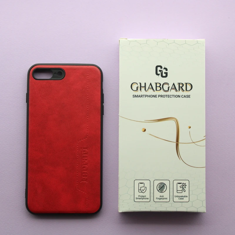 کاور قاب گارد مدل چرمی ساده مناسب برای گوشی موبایل اپل iPhone 7 plus / 8 plus