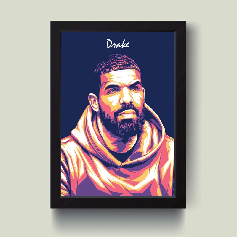تابلو مدل دریک Drake کدS0109-b