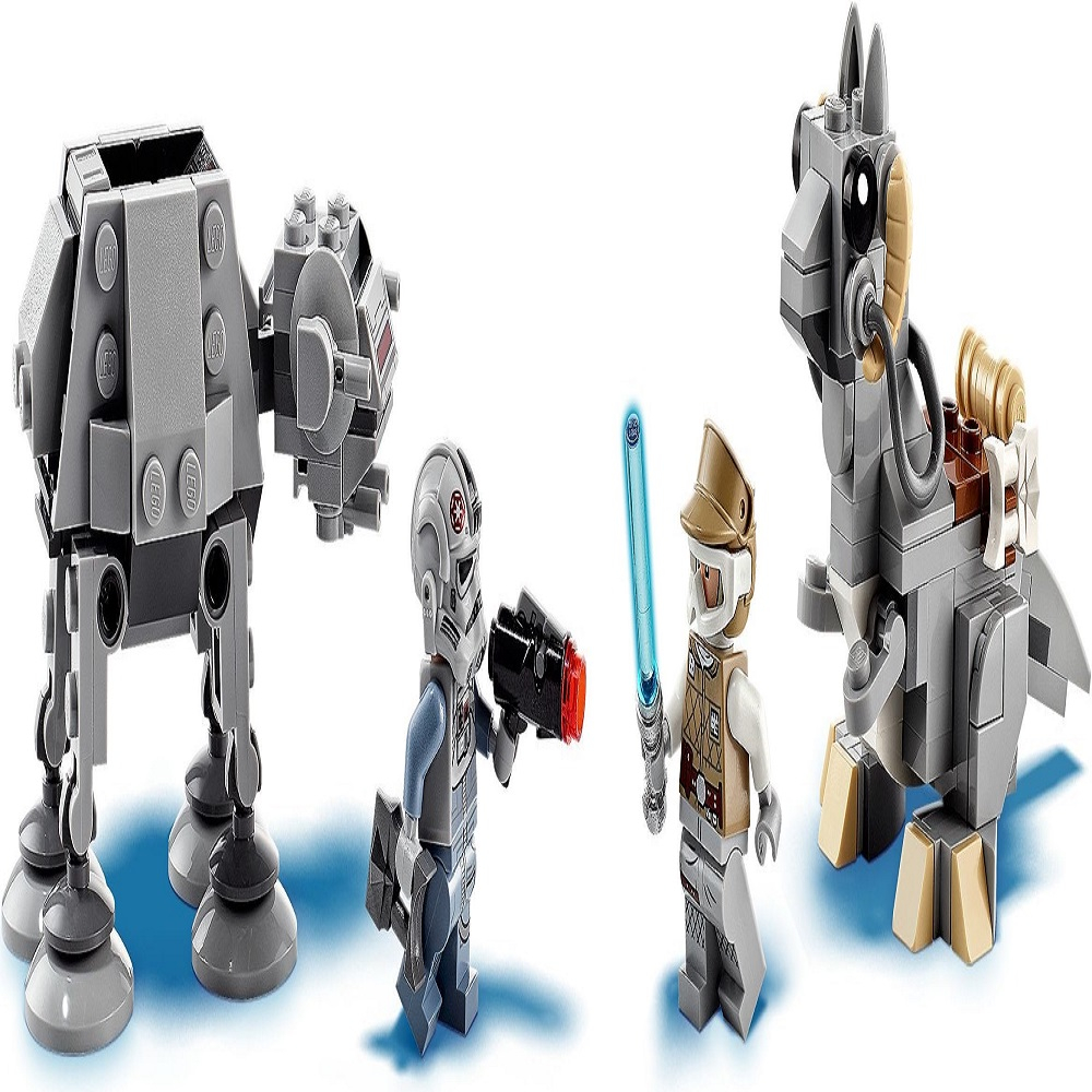 لگو سری Starwars مدل AT-AT vs. Tauntaun Microfighters 75298
