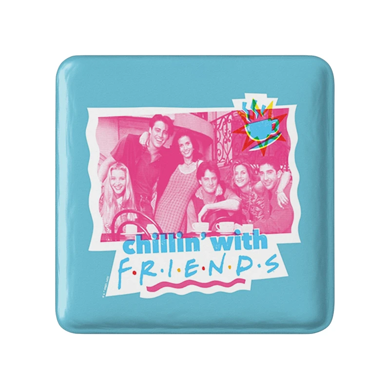 مگنت خندالو طرح فرندز Friends مدل مربعی کد 31173